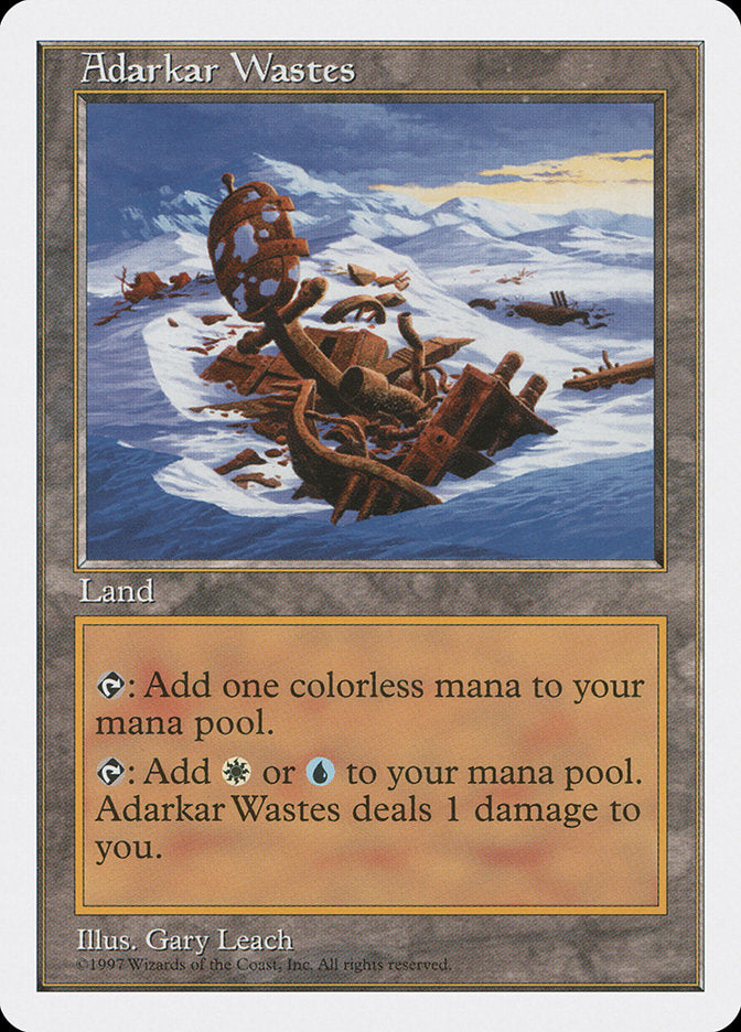 Adarkar Wastes [Fifth Edition] | Game Haven TX