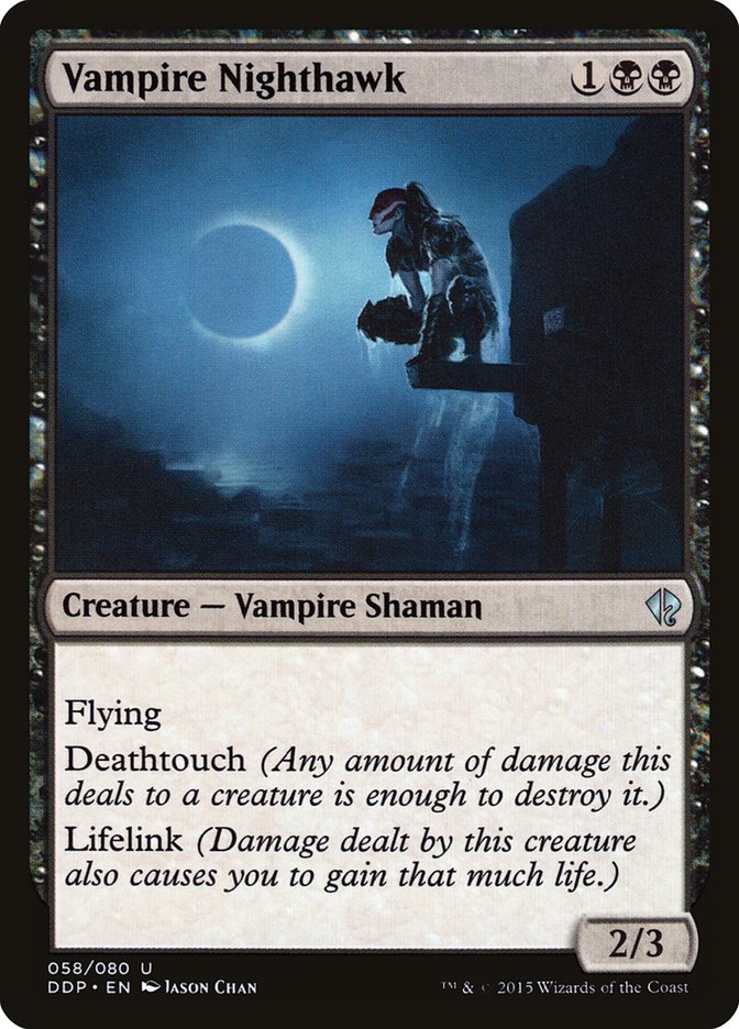 Vampire Nighthawk [Duel Decks: Zendikar vs. Eldrazi] | Game Haven TX