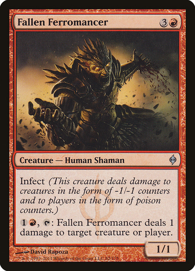 Fallen Ferromancer [New Phyrexia] | Game Haven TX