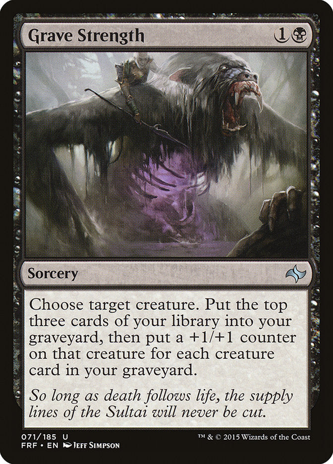 Grave Strength [Fate Reforged] | Game Haven TX