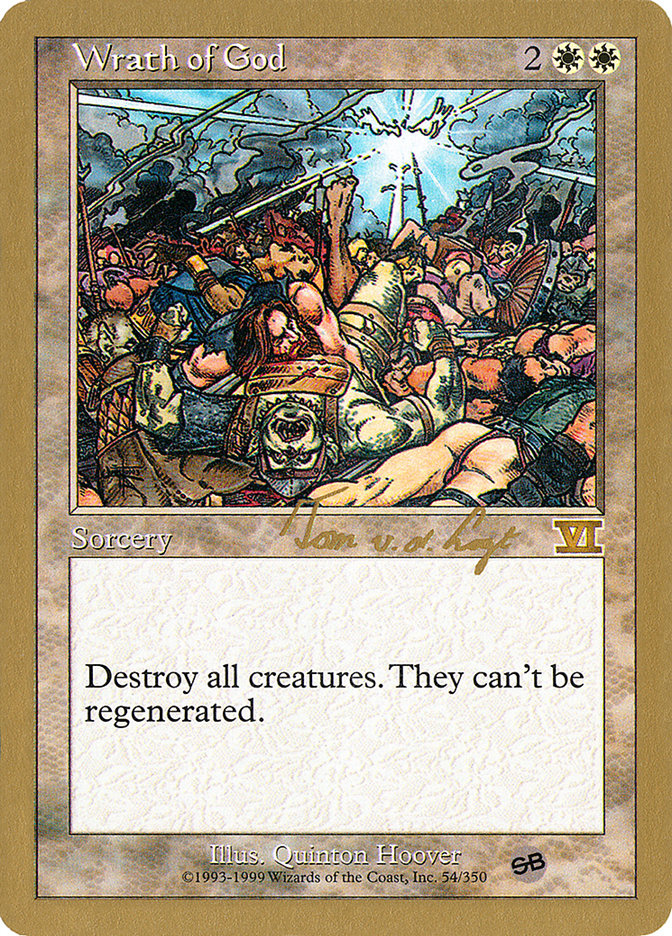 Wrath of God (Tom van de Logt) (SB) [World Championship Decks 2000] | Game Haven TX