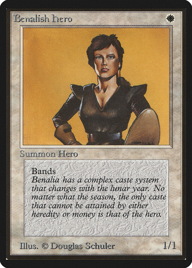 Benalish Hero [Limited Edition Beta] | Game Haven TX