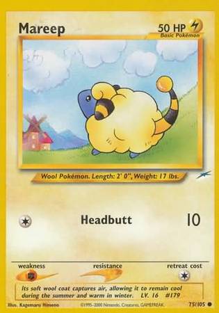 Mareep (75/105) [Neo Destiny Unlimited] | Game Haven TX