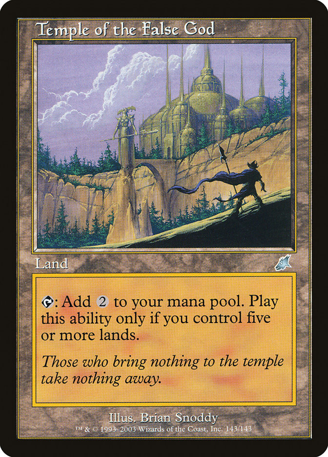 Temple of the False God [Scourge] | Game Haven TX