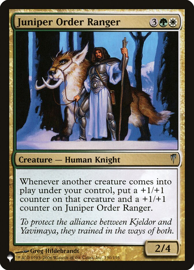 Juniper Order Ranger [The List] | Game Haven TX