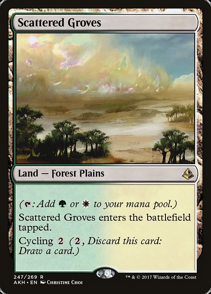 Scattered Groves [Amonkhet] | Game Haven TX