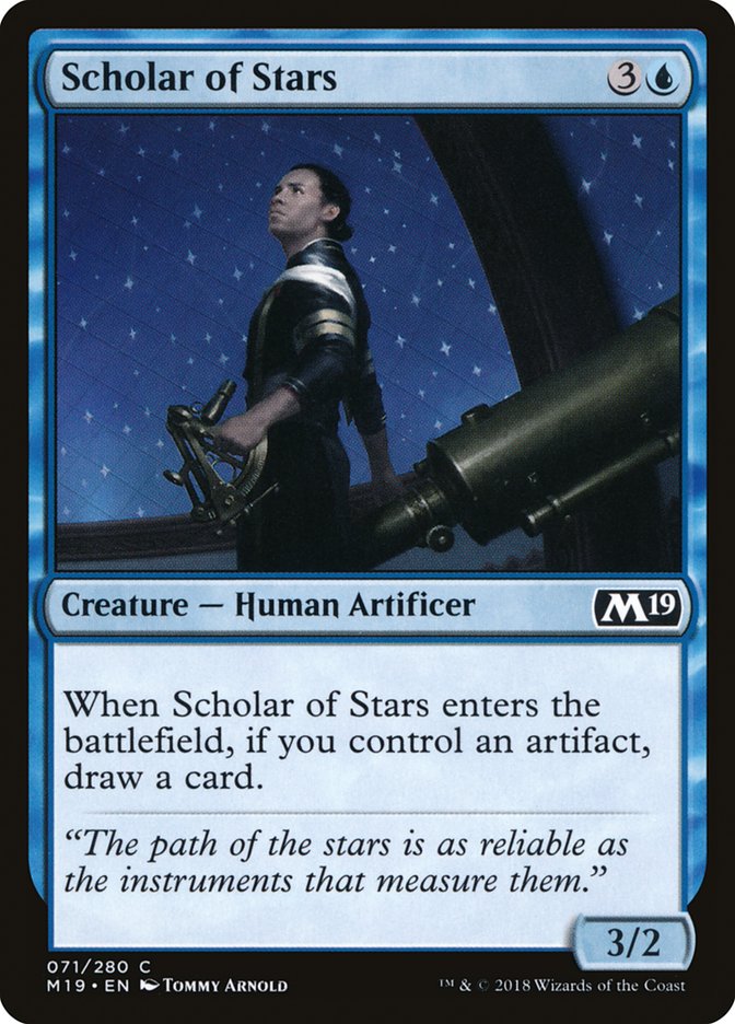 Scholar of Stars [Core Set 2019] | Game Haven TX