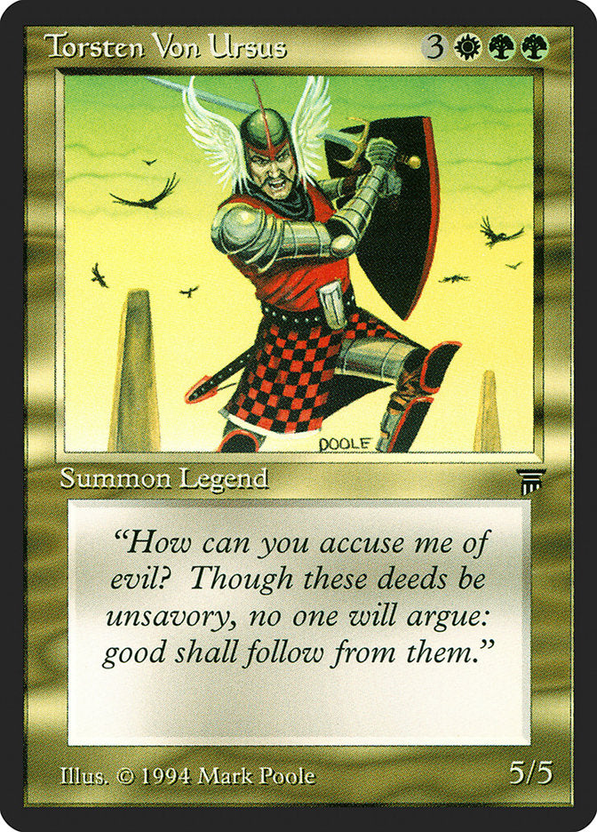 Torsten Von Ursus [Legends] | Game Haven TX