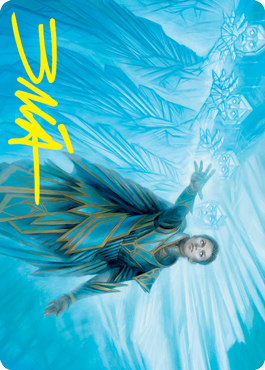 Echoing Equation Art Card (Gold-Stamped Signature) [Strixhaven: School of Mages Art Series] | Game Haven TX