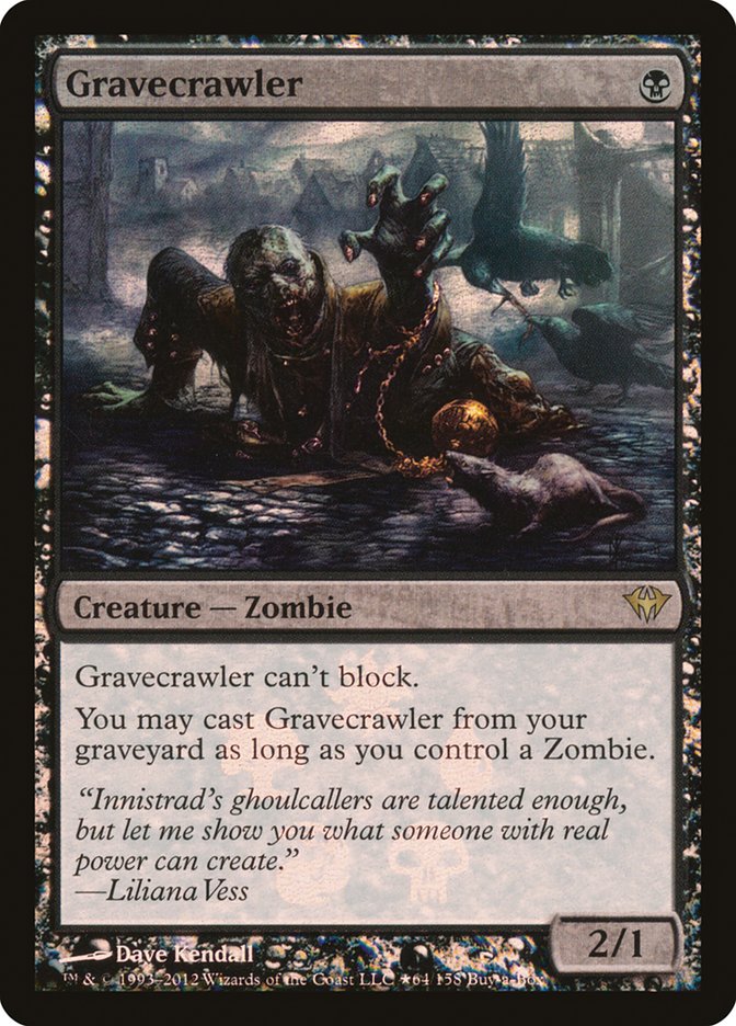Gravecrawler [Dark Ascension Promos] | Game Haven TX