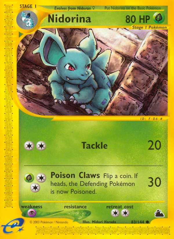 Nidorina (83/144) [Skyridge] | Game Haven TX