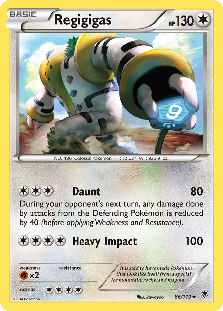 Regigigas (86/119) [XY: Phantom Forces] | Game Haven TX