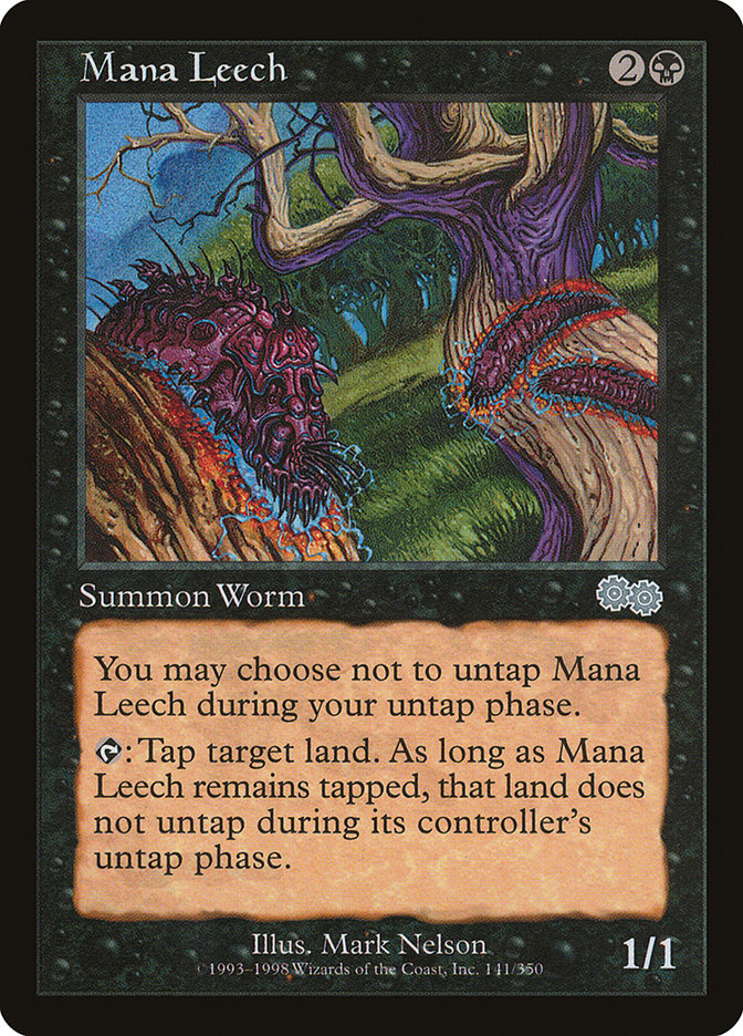 Mana Leech [Urza's Saga] | Game Haven TX
