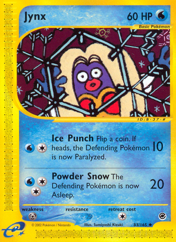 Jynx (83/165) [Expedition: Base Set] | Game Haven TX