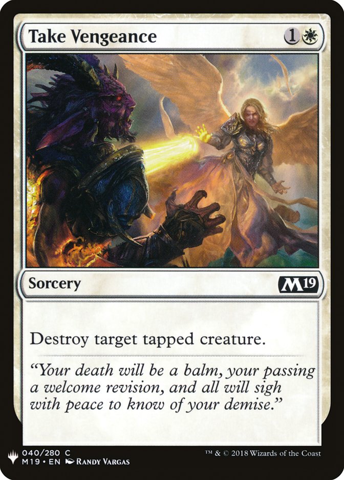 Take Vengeance [Mystery Booster] | Game Haven TX