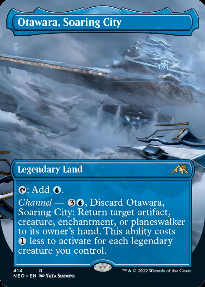 Otawara, Soaring City (Borderless) [Kamigawa: Neon Dynasty] | Game Haven TX