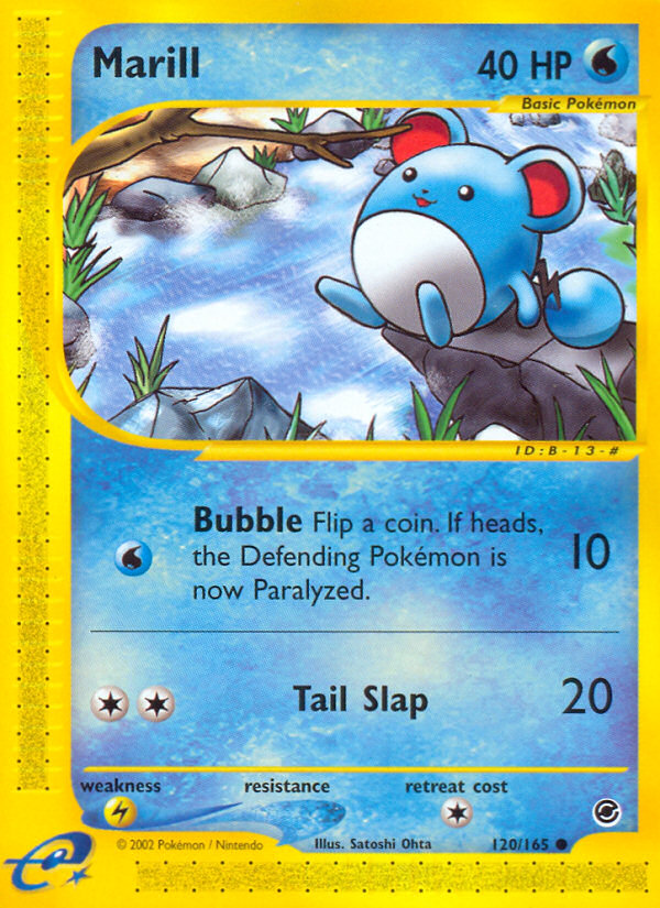 Marill (120/165) [Expedition: Base Set] | Game Haven TX