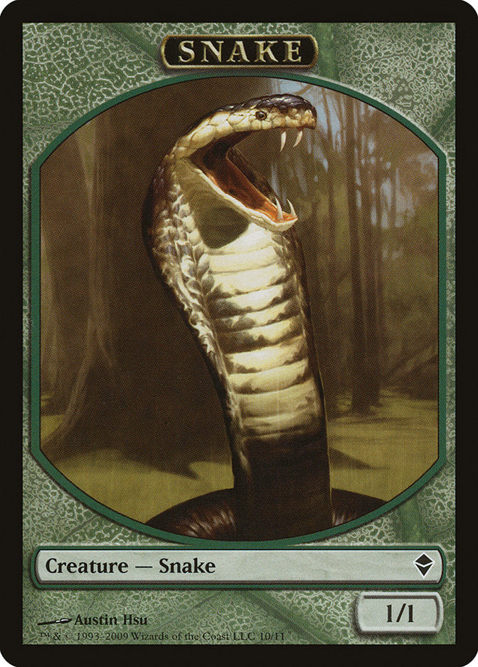 Snake [Zendikar Tokens] | Game Haven TX