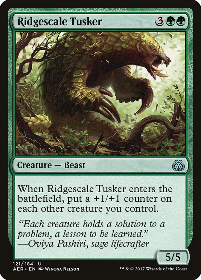 Ridgescale Tusker [Aether Revolt] | Game Haven TX