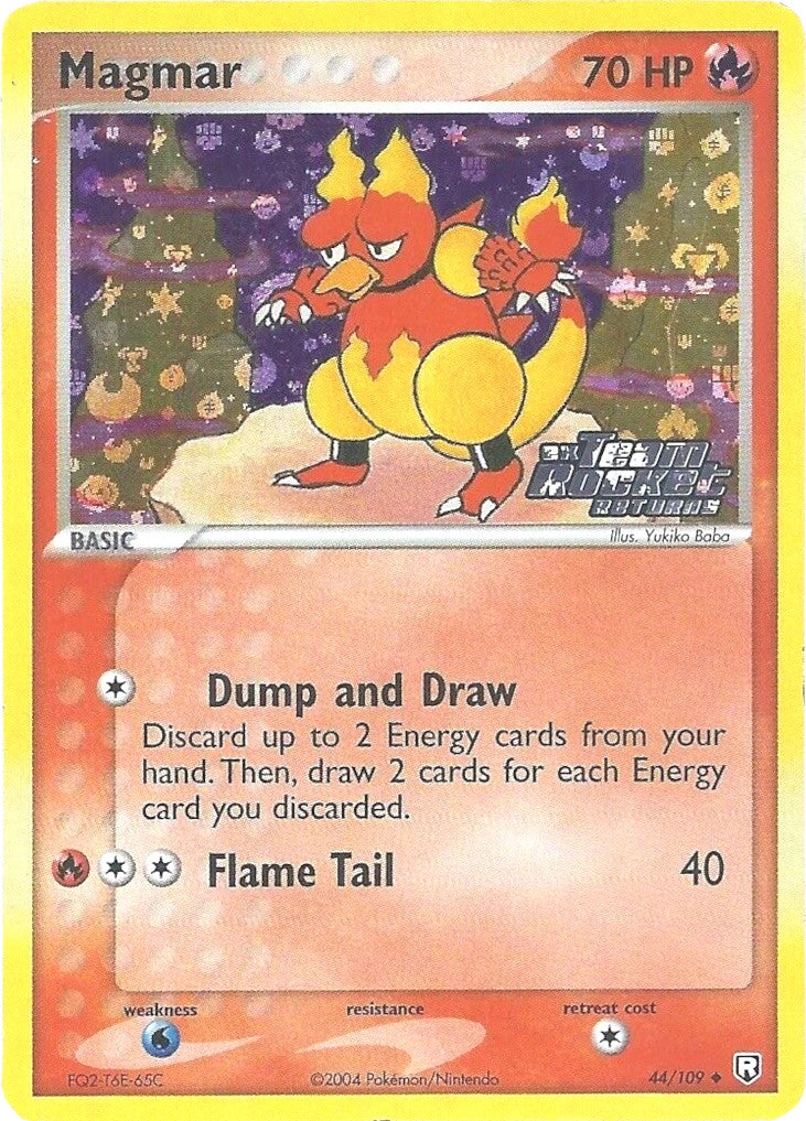 Magmar (44/109) (Stamped) [EX: Team Rocket Returns] | Game Haven TX