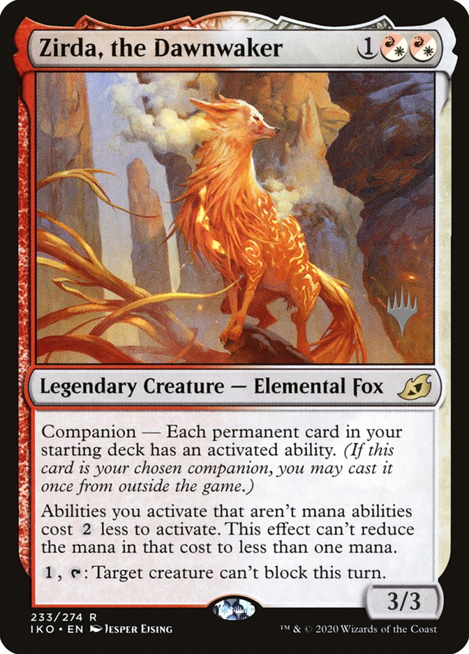 Zirda, the Dawnwaker (Promo Pack) [Ikoria: Lair of Behemoths Promos] | Game Haven TX