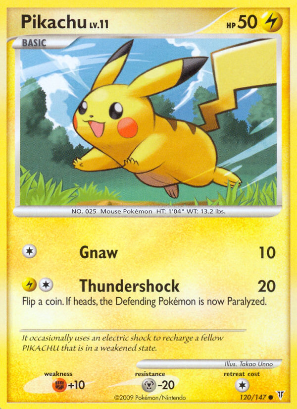 Pikachu (120/147) [Platinum: Supreme Victors] | Game Haven TX
