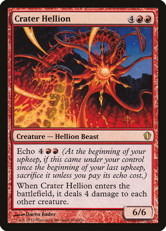 Crater Hellion [Commander 2013] | Game Haven TX