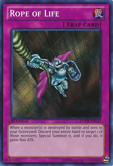Rope of Life [LCYW-EN147] Secret Rare | Game Haven TX