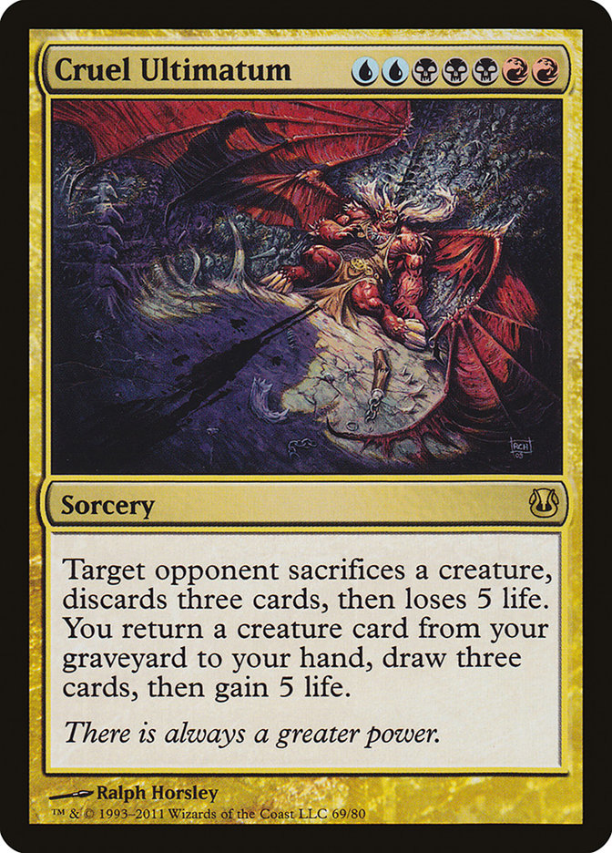 Cruel Ultimatum [Duel Decks: Ajani vs. Nicol Bolas] | Game Haven TX