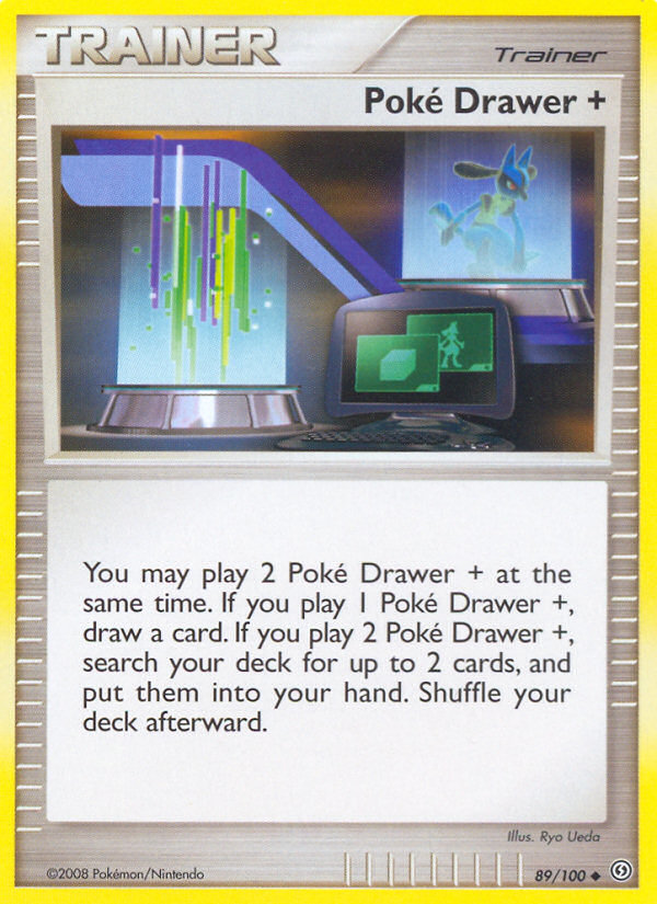 Poke Drawer + (89/100) [Diamond & Pearl: Stormfront] | Game Haven TX