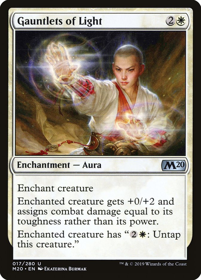 Gauntlets of Light [Core Set 2020] | Game Haven TX