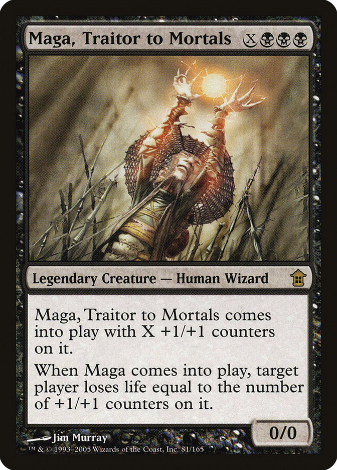 Maga, Traitor to Mortals [Saviors of Kamigawa] | Game Haven TX