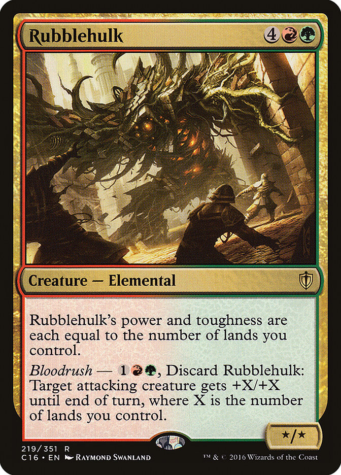 Rubblehulk [Commander 2016] | Game Haven TX