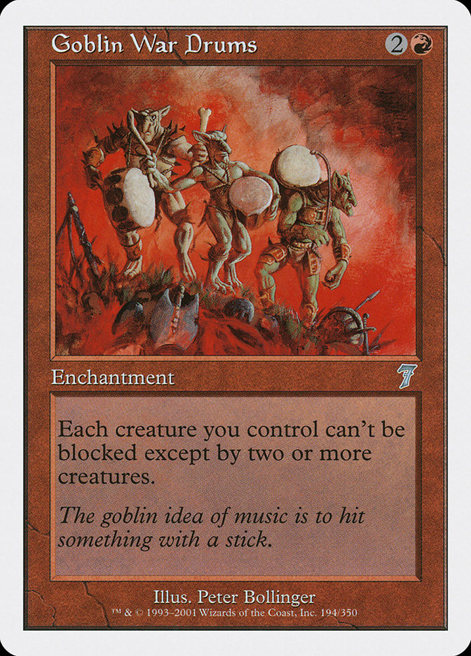 Goblin War Drums [Seventh Edition] | Game Haven TX