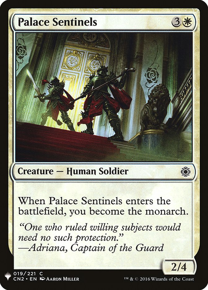 Palace Sentinels [Mystery Booster] | Game Haven TX