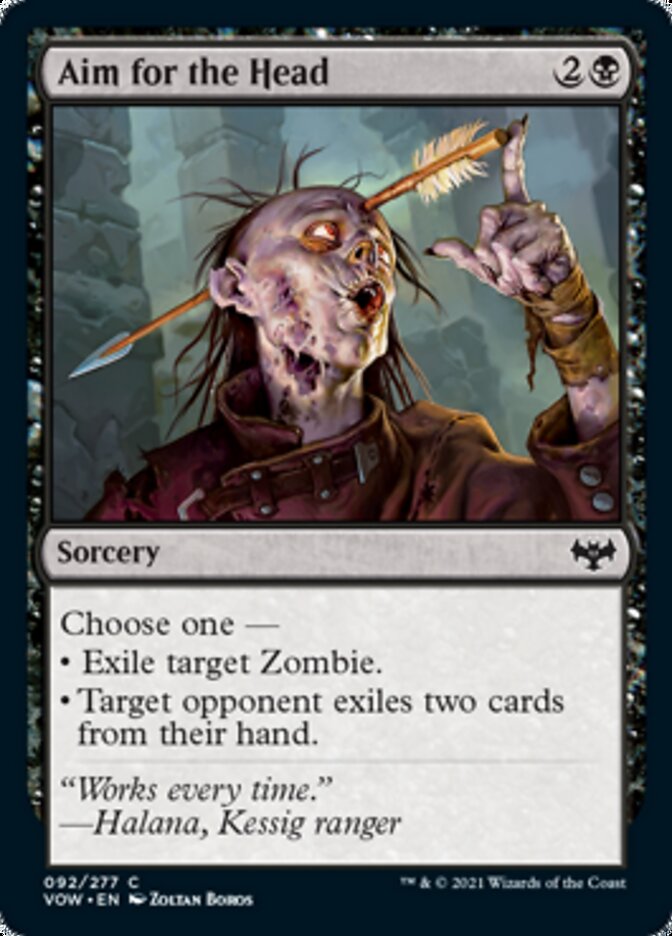Aim for the Head [Innistrad: Crimson Vow] | Game Haven TX