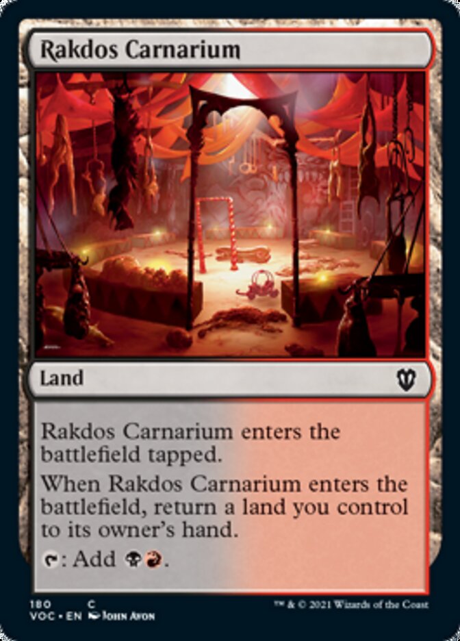 Rakdos Carnarium [Innistrad: Crimson Vow Commander] | Game Haven TX