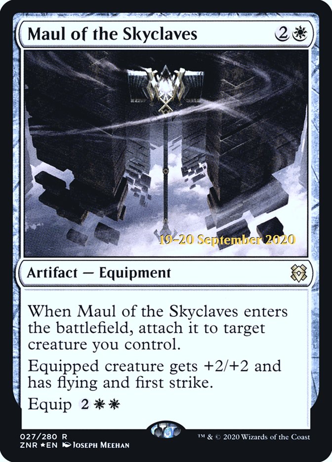 Maul of the Skyclaves [Zendikar Rising Promos] | Game Haven TX