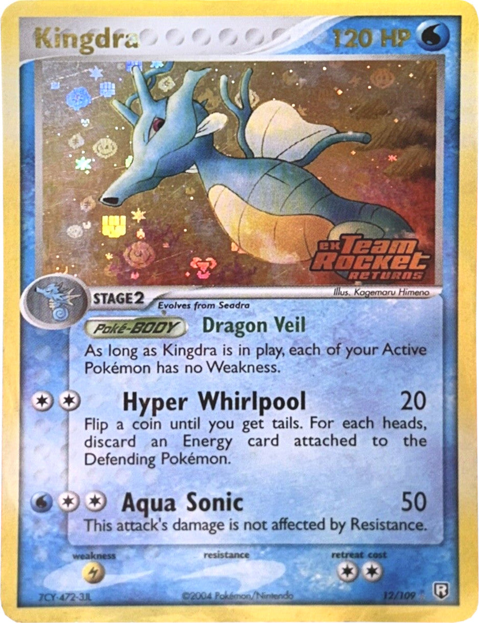 Kingdra (12/109) (Stamped) [EX: Team Rocket Returns] | Game Haven TX