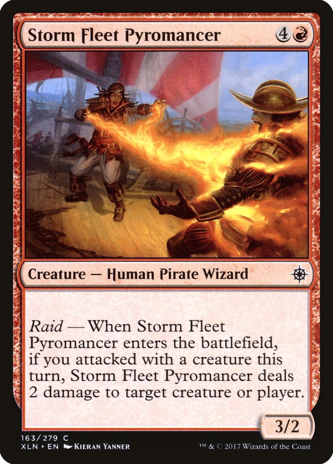 Storm Fleet Pyromancer [Ixalan] | Game Haven TX