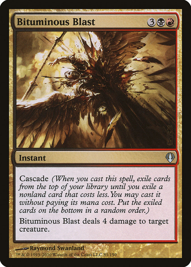 Bituminous Blast [Archenemy] | Game Haven TX