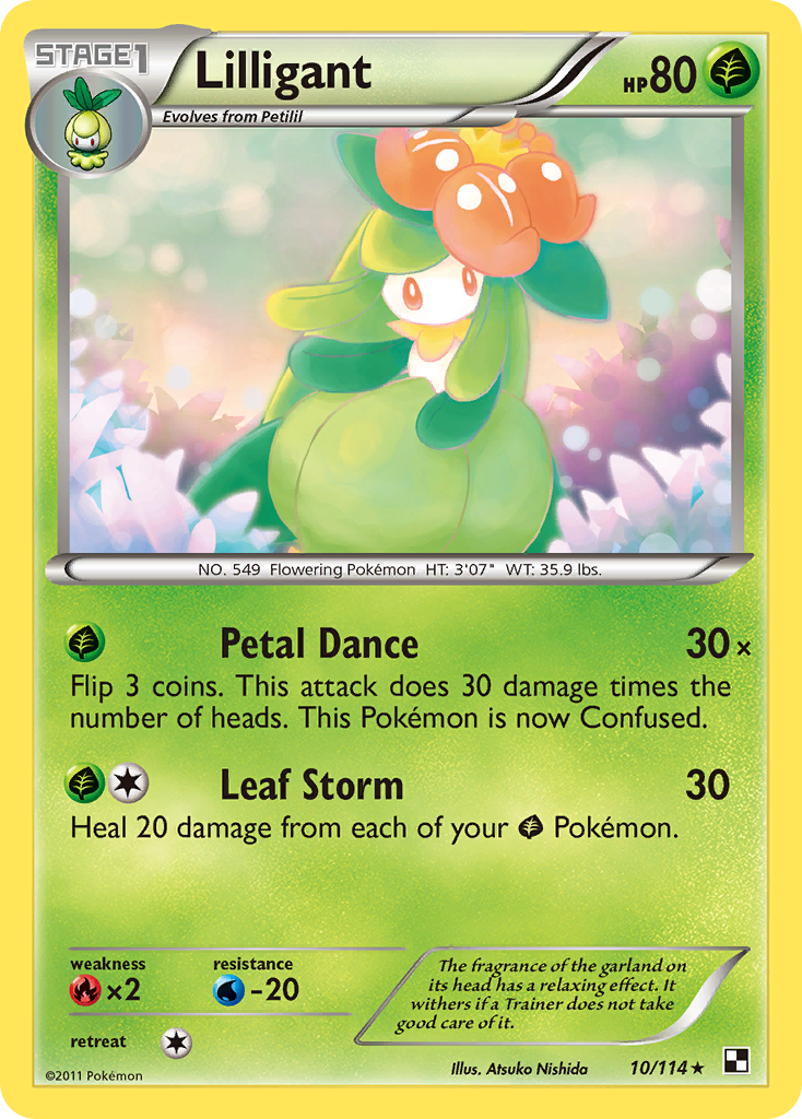 Lilligant (10/114) [Black & White: Base Set] | Game Haven TX