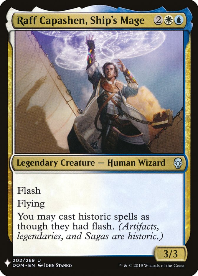 Raff Capashen, Ship's Mage [Mystery Booster] | Game Haven TX