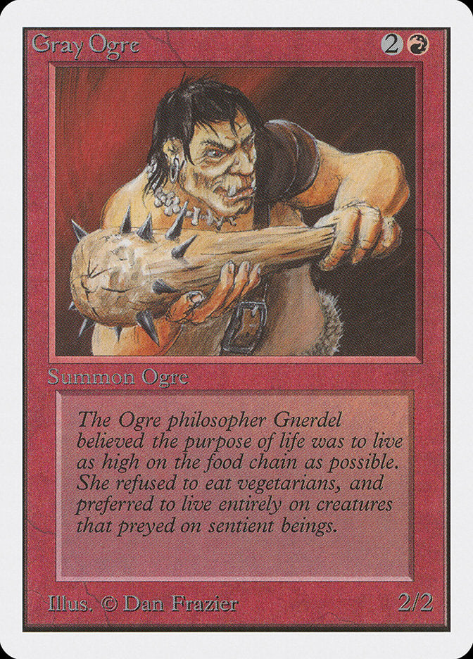 Gray Ogre [Unlimited Edition] | Game Haven TX