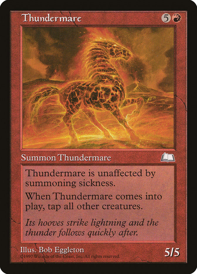 Thundermare [Weatherlight] | Game Haven TX
