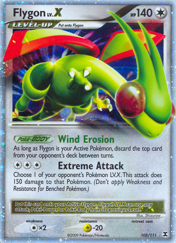 Flygon LV.X (105/111) [Platinum: Rising Rivals] | Game Haven TX