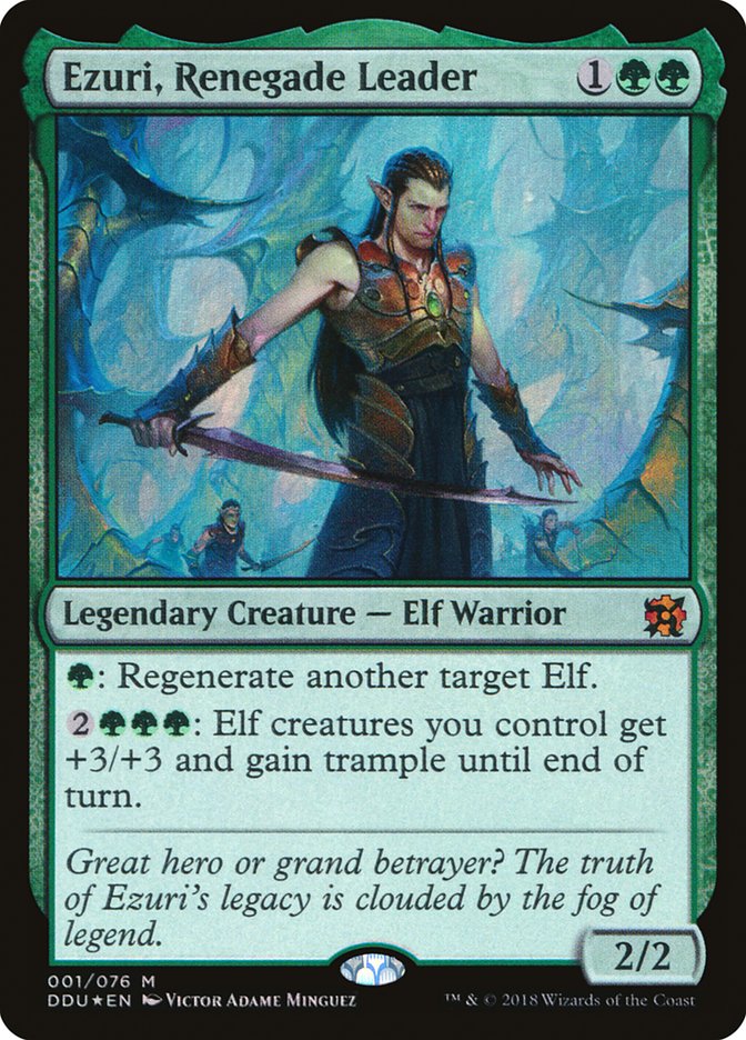 Ezuri, Renegade Leader [Duel Decks: Elves vs. Inventors] | Game Haven TX