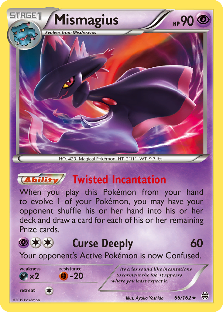 Mismagius (66/162) [XY: BREAKthrough] | Game Haven TX