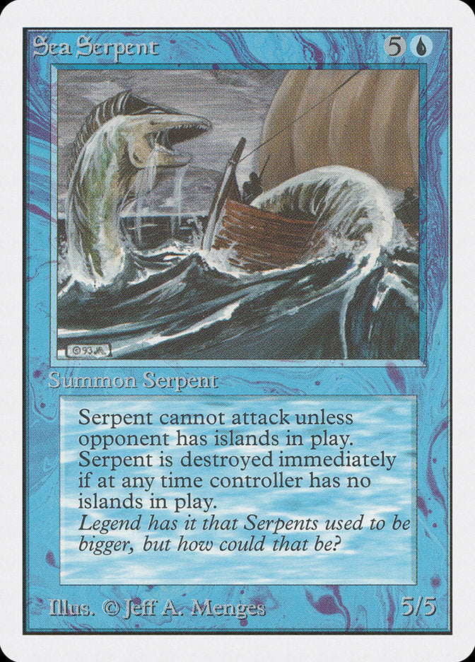 Sea Serpent [Unlimited Edition] | Game Haven TX