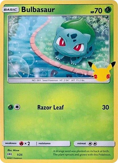 Bulbasaur (1/25) [McDonald's 25th Anniversary] | Game Haven TX